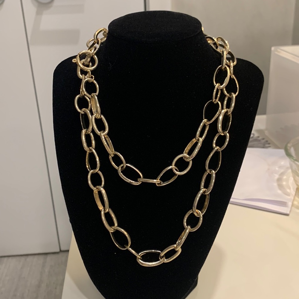 J crew chain necklace